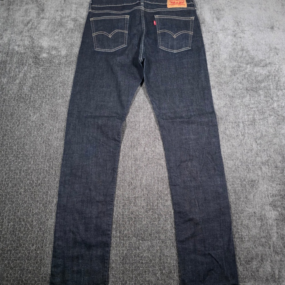 Levi's 510 Skinny Fit Jeans Men 34x34 Dark Wash Indigo Stretch Denim Skater Punk